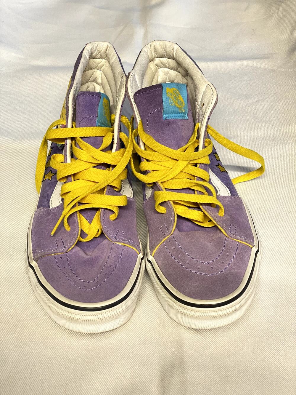 VANS LISA SIMPSON FOR PRESIDENT SHOES SIZE 8.0(W)